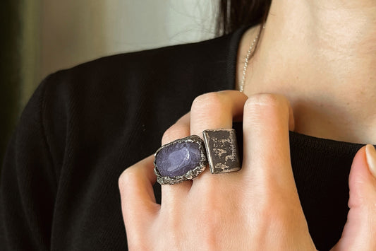 Amethyst Ring Silver