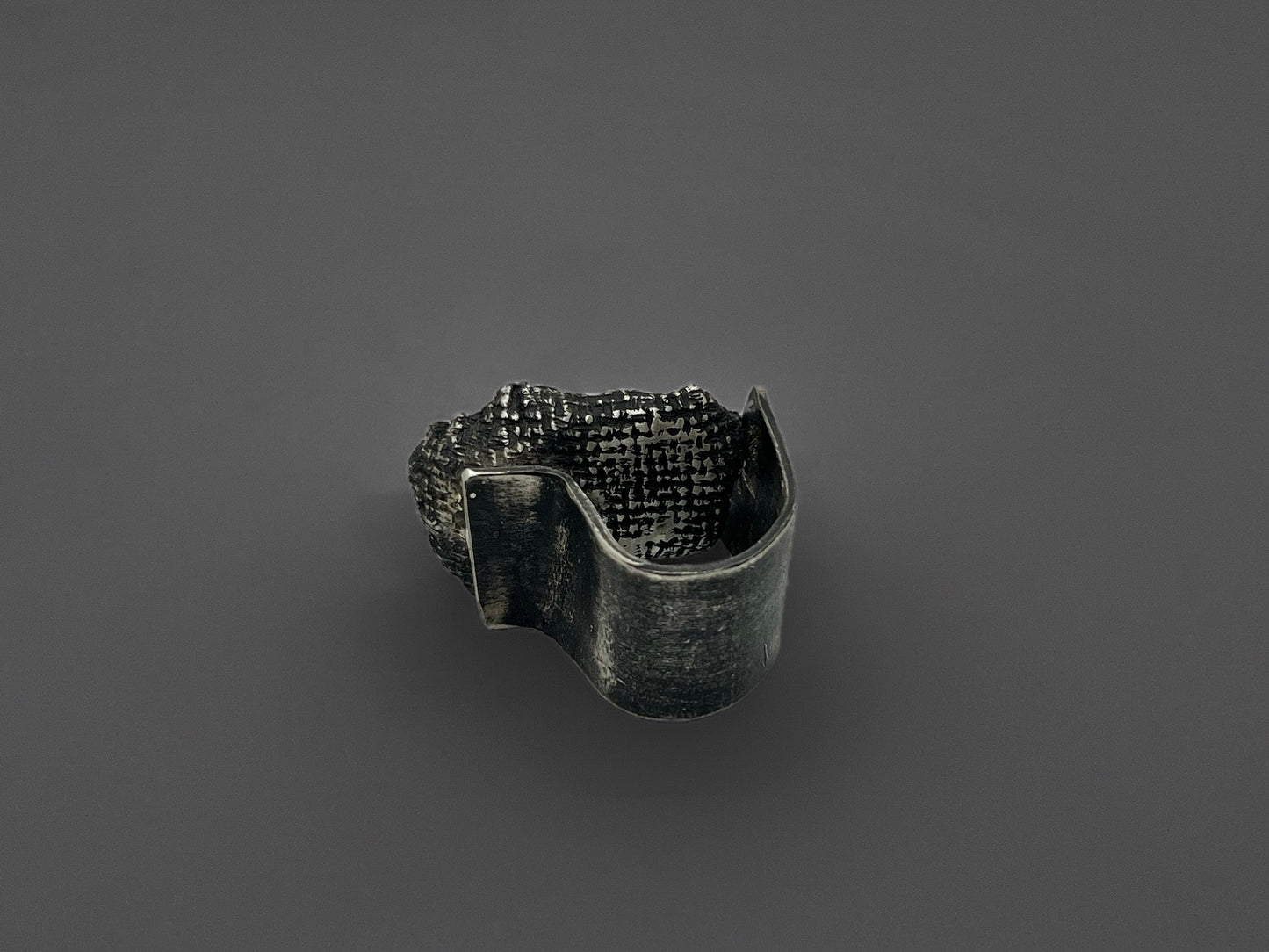 Large Pearl Silver Ring