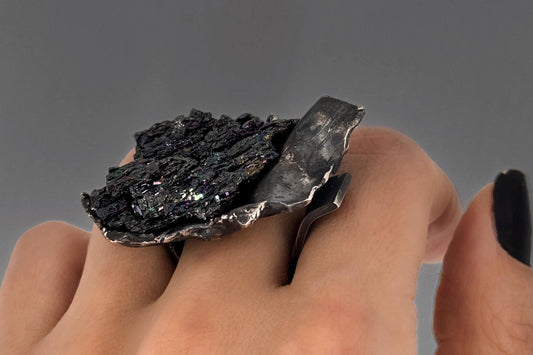 Black Stone Ring